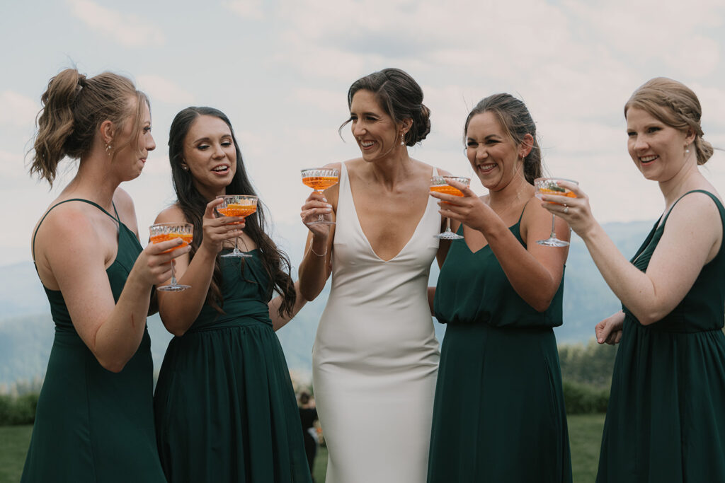 Emily + Ryan Gorge Crest Vineyards